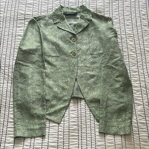 Practically new Gigli Jeans embroidered jacket